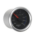 Universal 52mm Turbo Boost Pressure Pointer Gauge Meter Dials -30~30PSI LED