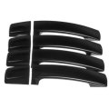 8X ABS Gloss Black Door Handle Cover Trim for Range Rover Sport Discovery 3 Freelander 2 2005-2009