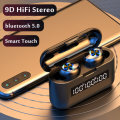 Bakeey X35 9D Wireless bluetooth 5.0 TWS Earbuds Headset Noise Cancel LED Display Earphone