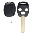 3 Buttons Keyless Remote Key Shell Case Fob Blade For Honda Accord CRV HRV