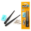 Xingainian Cartoon Comic Dip In Ink Pen Set Shaft Nib Eraser Set Comic Calligraphy Pen Multi School
