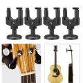 4Pcs Guitar Ukulele Bass Wall Mount Hanger Stand Holder Hooks Display Acoustic Electric Bass
