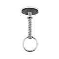 BSET MATEL Stainless Steel 316 Hatch Cover Pull Handle Quick Pin Button Boat Yacht Storage Retainer