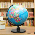 World Earth Globe Atlas Map Geography Education Gift w/ Rotating Stand LED light