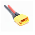 XT30 Connector Male Plug with 6cm 16AWG Cable for Soldering ESC Lipo Battery
