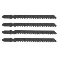 25pcs T144D Black HCS T Shank Jigsaw Blades Wood Plastic Metal Fast Cutting Tools
