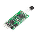 3pcs DS18B20 5V TTL Com UART Temperature Acquisition Sensor Module Modbus RTU PC PLC MCU Digital The