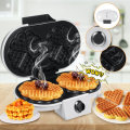 Multi-functional DoubleHead Waffle Maker Bubble Egg Cake Oven Breakfast Waffle Machine Electric B