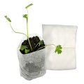 100Pcs Seedling Raising Nursery Bags Plants Grow Pouch Fiber Nursery Pots Garden