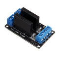 BESTEP 2 Channel 5V Low Level Solid State Relay Module With Fuse 250V2A For Auduino