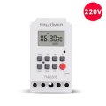SINOTIMER TM630S-2 220V LCD Digital Programmable Timer Switch with Interval 1 Second Power Direct Ou