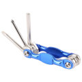 BIKIGHT 6 In 1 Multi-function Bicycle Repair Tool Hexagon Screwdrivers Wrench Portable Cycling