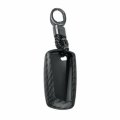 Carbon Silicone Remote Smart Key Fob Cover w/ Keychain For BMW 1/3/5/7/Series X3