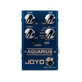 JOYO R-07 AQUARIUS Delay + LOOPER Multi Guitar Effect Pedal, Multieffects Pedal, with 8 Digital Dela
