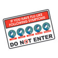 Warning Sticker Epidemic Prevention And Control Sticker