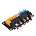 KYYSLB AC12-15V Relay Adjustment Selection Board Audio Signal Selection Audio Source Switching Input