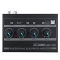 AMP-i4 4-Channel Stereo Headphone Amplifier and DC 12V Power Adapter