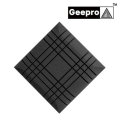 Geepro 6Pcs 3D Big Cube Black 5cm Thick Soundproof Foam Studio Foams Acoustic Wall Panel Tile