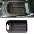 Car Center Armrest Black Interior Storage Organizer Box for Toyota RAV4 2019-2020