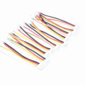 10 PCS JST-SH 1.25mm 4Pins 4P Male Plug Soft Silicone Connection Cable Wire for RC Drone FPV Racing