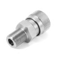 1/8 inch BSP Stainless Steel Male Plug Quick Head Connector PCP Release Disconnect Coupler Socket