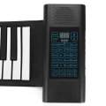 KONIX PS61A Foldable Portable 61 Key Electronic Keyboard Roll Up Piano