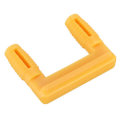 10pcs U-shaped Wood Board Connector Plastic Stealth Right Angle Fixed Cabinet Hinge Buckle Lock Furn