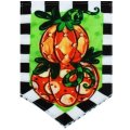 12.5``x18`` Garden Flag Tom`s Pumpkin Topiary Autumn Holiday Fall Yard Banner Decorations
