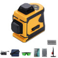 Laser Level 12 Lines Green Self Leveling 360 Rotary Cross Laser Measuring Tool
