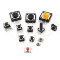 125pcs/Lot Touch Switch/Micro Switch /Push Buttons Switches 25 Types Assorted Kit 2*4/3*6/4*4/6*6 fo