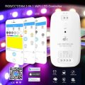 DC9V-24V RGB CCT Dimmer 3 in 1 WiFi Smart APP LED Strip Light Controller Work with Amazon Echo Alexa