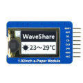 Waveshare 1.02 Inch 12880 Resolution e-Paper e-Ink Screen Module Optional Partial Refresh with D
