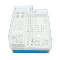 Dental Tools Dental Endo Box Endodontics Disinfection Storage Organizer For RA FG HP
