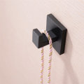 Matte Black Stainless Steel Strong Cup Hook Home Bathroom Hanger Holder Wall Robe Rails Rack