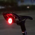 GUB 065 6-Modes USB Rechargeable Bike Light Auto Start/Stop Brake Sensing IPX6 Waterproof LED Bicycl