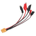 4in1 XT60 Plug to JST Alligator Clips Fubeba Plug Multi-function Charging Cable for Lipo Battery