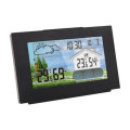 FanJu Indoor Outdoor Touch Screen Wireless Weather Station Color Screen Hygrometer Thermometer Outdo