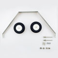 A Set 50 Class Landing Gear Kit Electronic Aluminum Landing Skid for RC Plane Fixed Wing