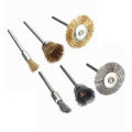 36pcs 3.175mm Shank Copper Steel Wire Polishing Wheel Brush for Dremel