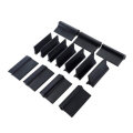 14Pcs Sanding Blocks Set Woodworking Holder Rubber Sanding Pads Mat Polishing Tool for Convex and Co