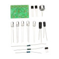5pcs DIY Voice Controlled Melody Light 5MM Highlight DIY LED Flash Electronic Training Kit