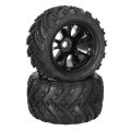 DHK Hobby 8384-001 Wheel Tire Tyre Rim Complete 2pcs 1/8 8384 Zombie 8E RC Car Part