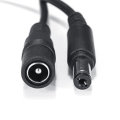 5Pcs 10M DC 12V Power Extension Cable Cord 5.5x2.1mm Plug Wire for CCTV Camera