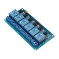 BESTEP 6 Channel 12V Relay Module Low Level Trigger With Optocoupler Isolation