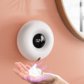 Wall Mounted Automatic Soap Dispenser Infrared Induction LED Display Temperature Foam Hand Sanitizer