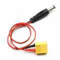 Lantian RC XT60 Male to DC 5.5 Power Cable For FatShark HD2/V3 FPV Goggles Battery Receiver Monitor