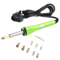 9Pcs 30W Woodworker`s Woodburning Kit Solder Iron with Plug