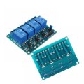 2Pcs Geekcreit 5V 4 Channel Relay Module PIC ARM DSP AVR MSP430 Blue Geekcreit for Arduino - product