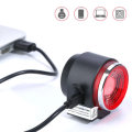 A8 3-Modes Bicycle Rear Light Cycling LED Taillight Personal Security with Anti Thief Alarm Remote C