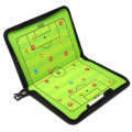 Portable Leather Magnetic Foldable Football Tactical Board Training Coaching Kit